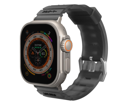 Pasek do smartwatchy Skinarma Shokku Apple Watch 49/45/44mm smoke